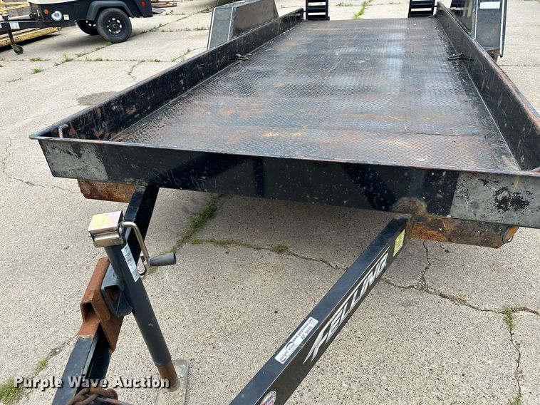 image for item AF9649 2015 Felling FT-10P  equipment trailer