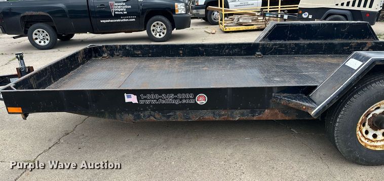 image for item AF9649 2015 Felling FT-10P  equipment trailer