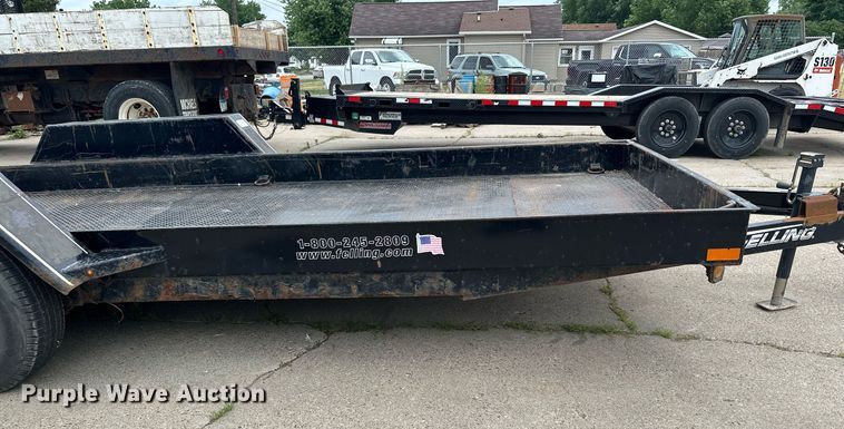 image for item AF9649 2015 Felling FT-10P  equipment trailer