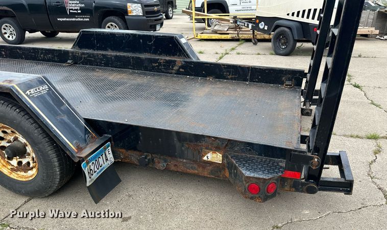 image for item AF9649 2015 Felling FT-10P  equipment trailer
