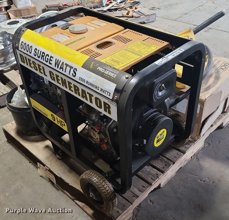 image for item BR9758 (2) diesel generators