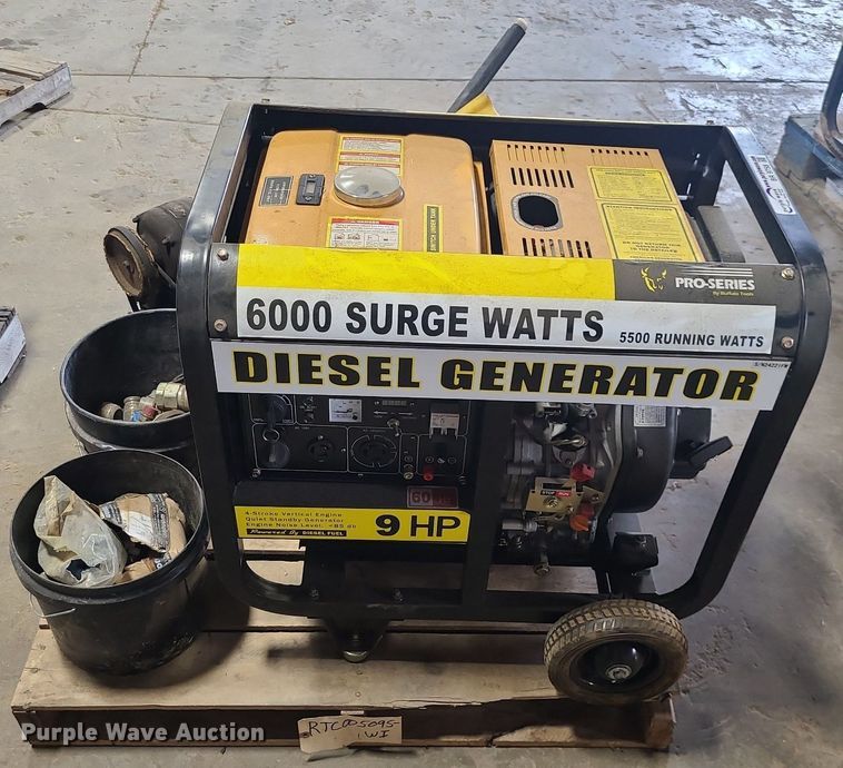 image for item BR9758 (2) diesel generators