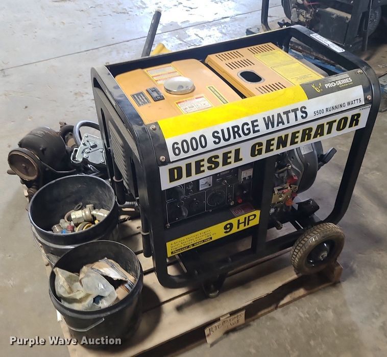 image for item BR9758 (2) diesel generators