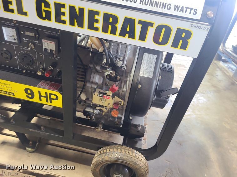 image for item BR9758 (2) diesel generators