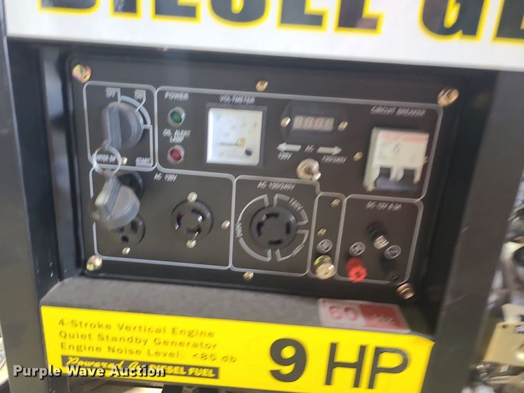 image for item BR9758 (2) diesel generators