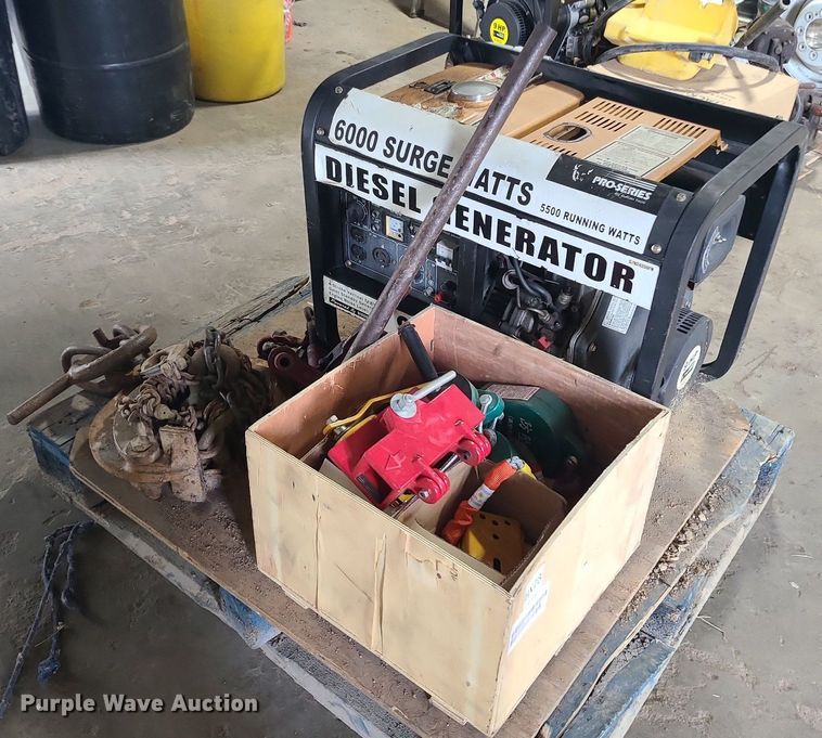 image for item BR9758 (2) diesel generators