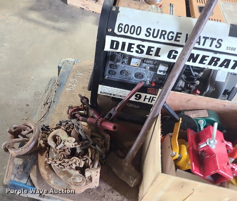 image for item BR9758 (2) diesel generators