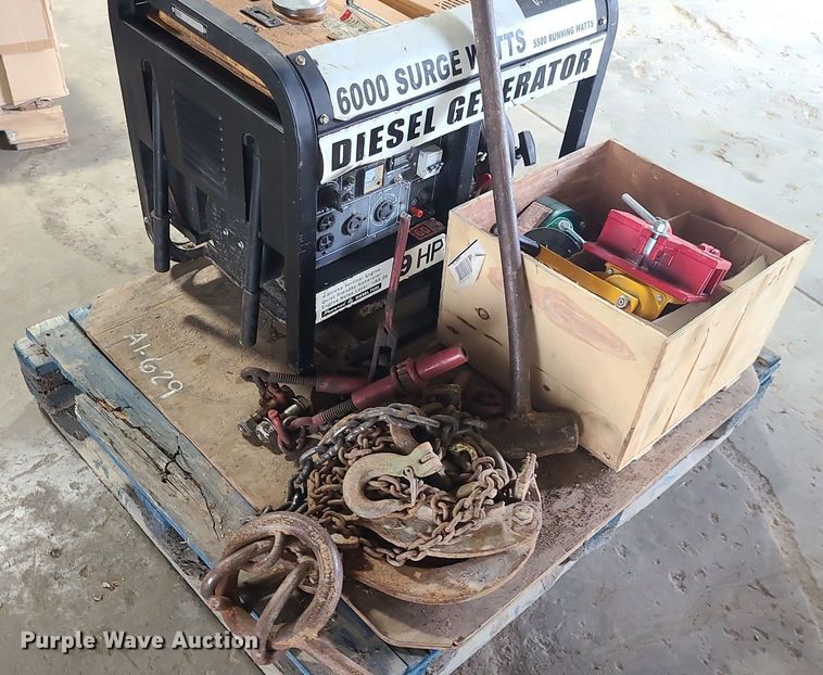 image for item BR9758 (2) diesel generators