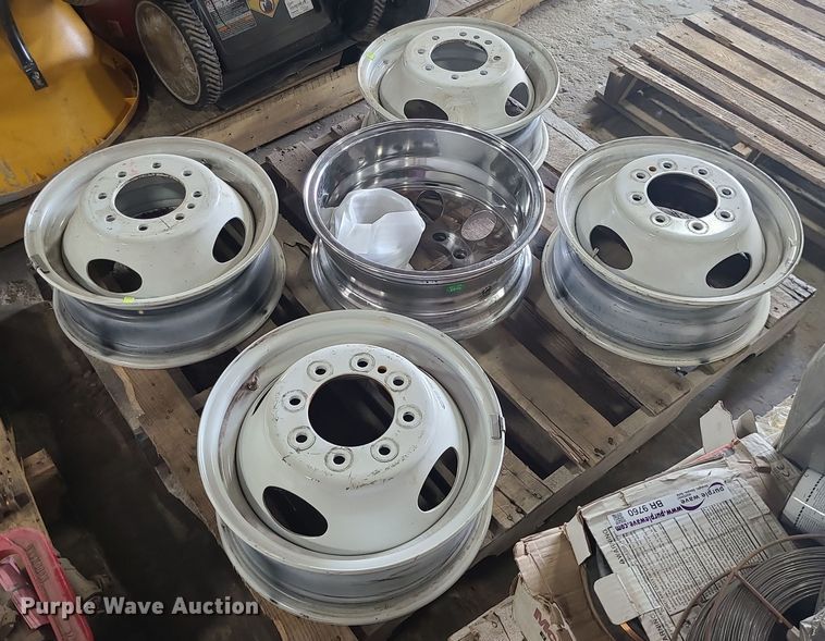 image for item BR9761 (5) eight lug wheels