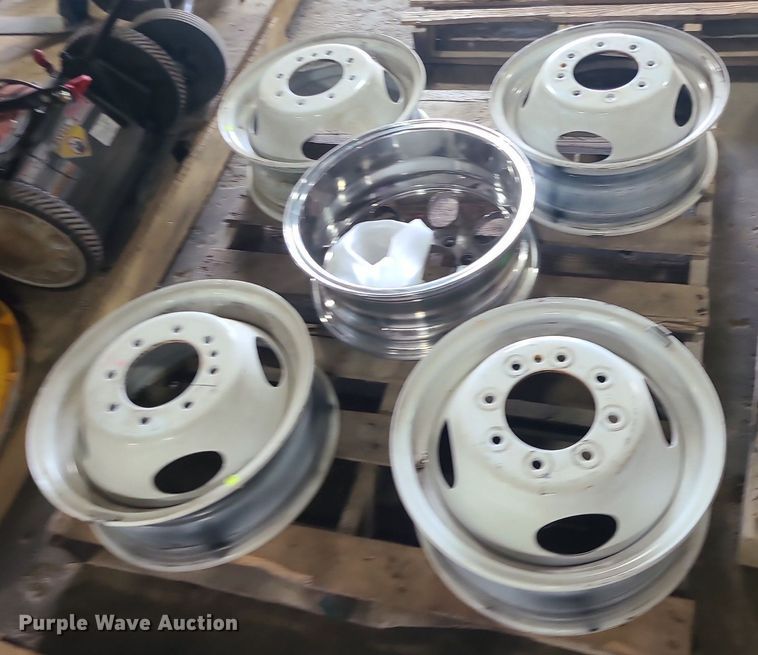 image for item BR9761 (5) eight lug wheels