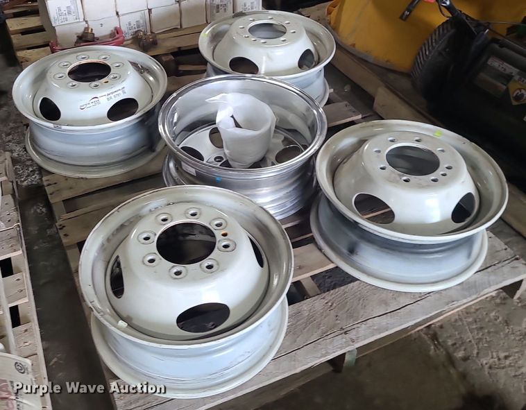 image for item BR9761 (5) eight lug wheels