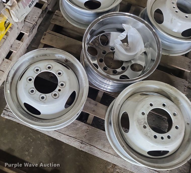 image for item BR9761 (5) eight lug wheels