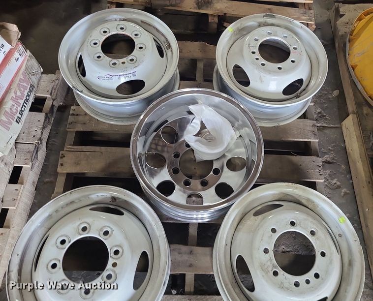 image for item BR9761 (5) eight lug wheels