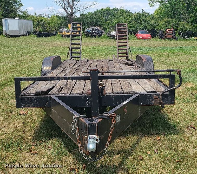 image for item BR9785 2005 Millertime Mfg  equipment trailer