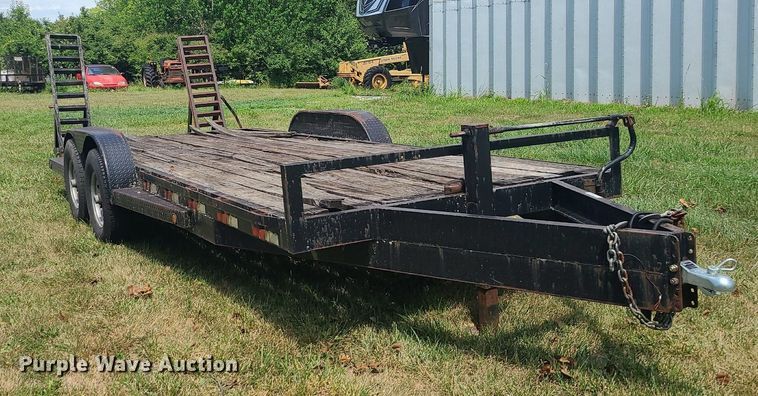 image for item BR9785 2005 Millertime Mfg  equipment trailer