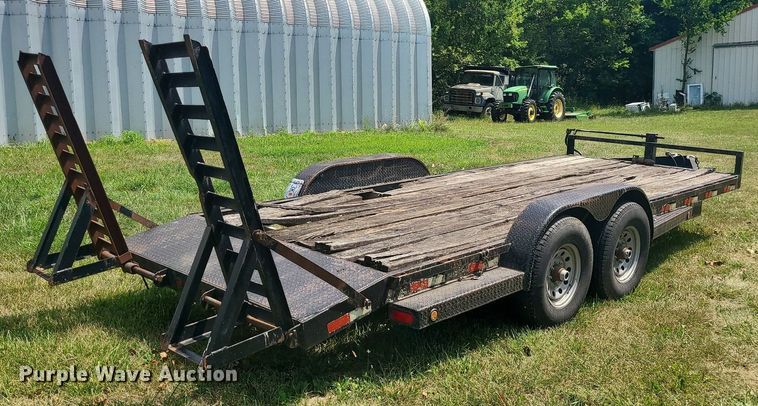 image for item BR9785 2005 Millertime Mfg  equipment trailer