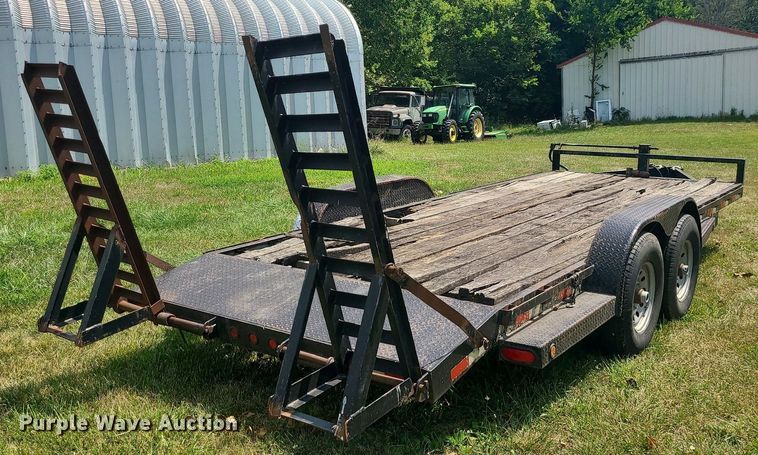 image for item BR9785 2005 Millertime Mfg  equipment trailer