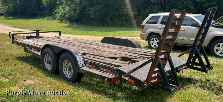 image for item BR9785 2005 Millertime Mfg  equipment trailer