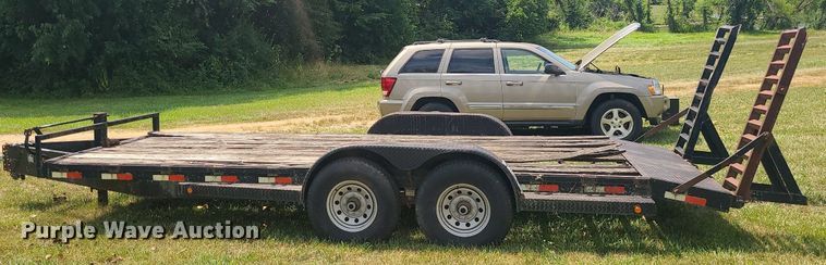 image for item BR9785 2005 Millertime Mfg  equipment trailer