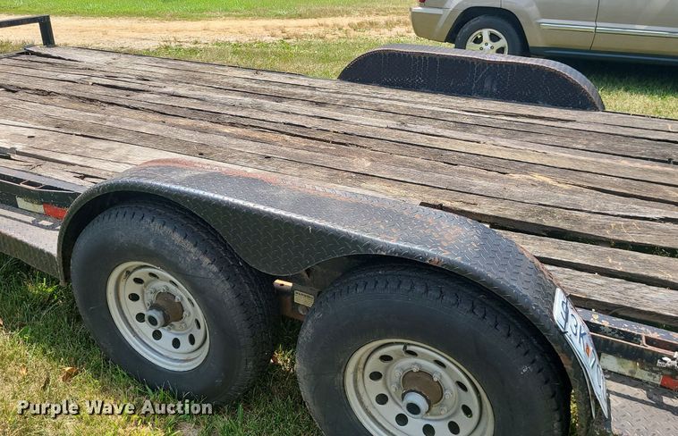 image for item BR9785 2005 Millertime Mfg  equipment trailer