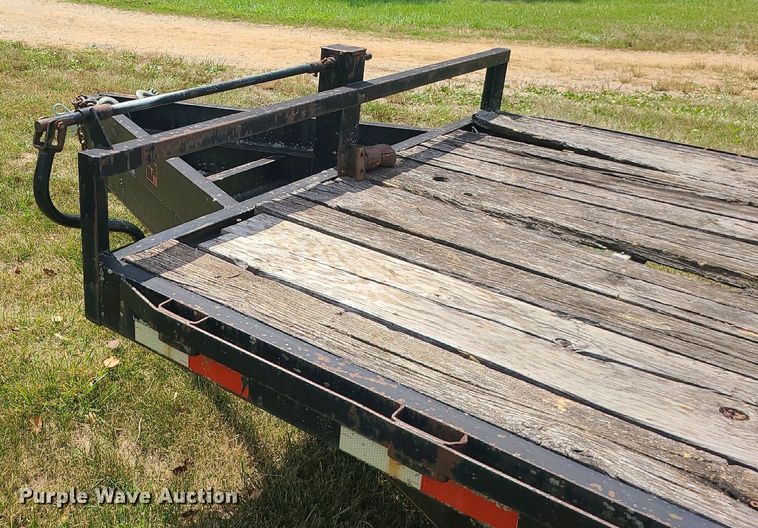 image for item BR9785 2005 Millertime Mfg  equipment trailer