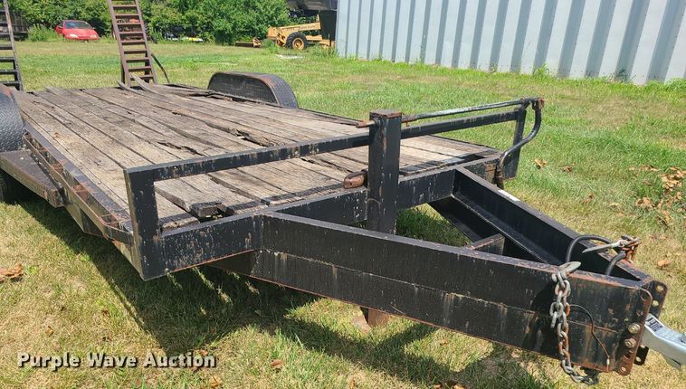 image for item BR9785 2005 Millertime Mfg  equipment trailer