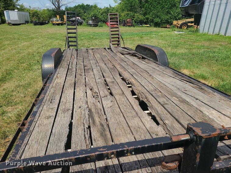 image for item BR9785 2005 Millertime Mfg  equipment trailer