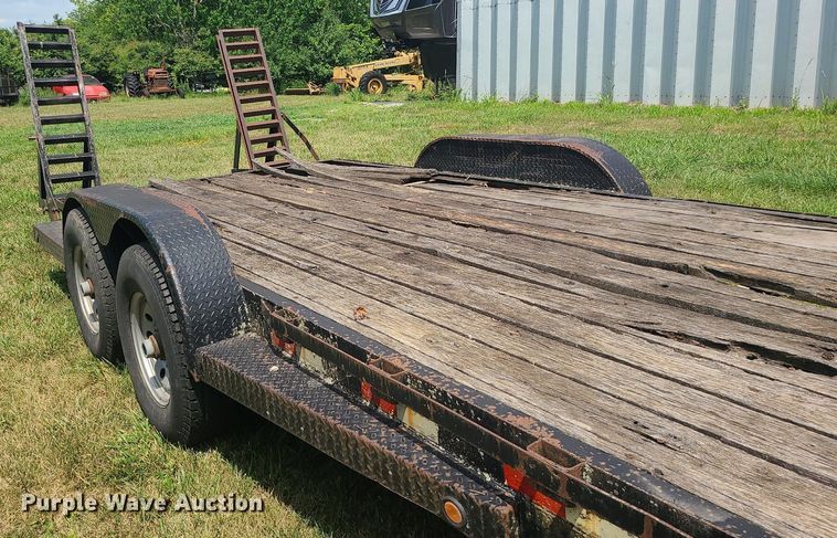 image for item BR9785 2005 Millertime Mfg  equipment trailer