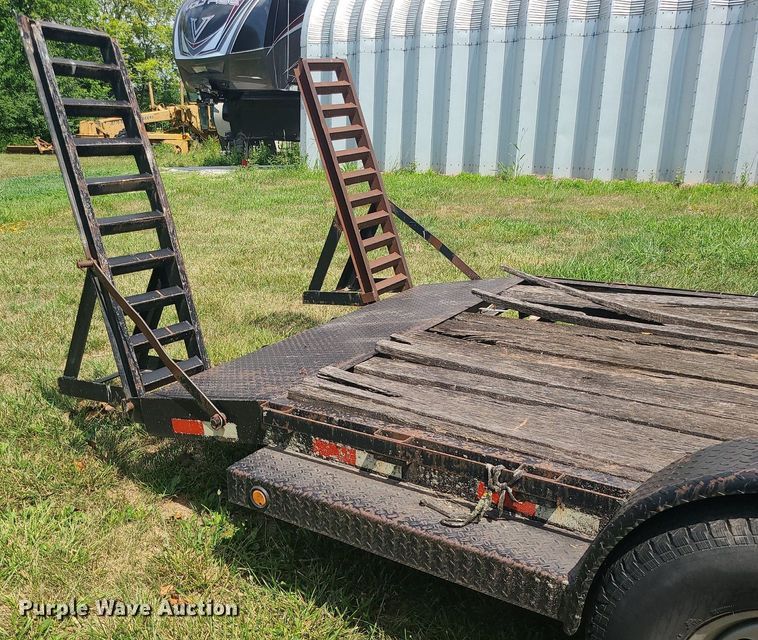 image for item BR9785 2005 Millertime Mfg  equipment trailer