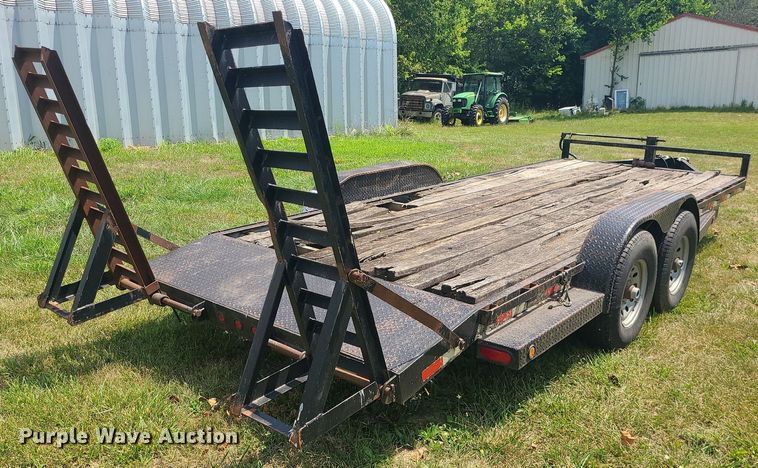 image for item BR9785 2005 Millertime Mfg  equipment trailer