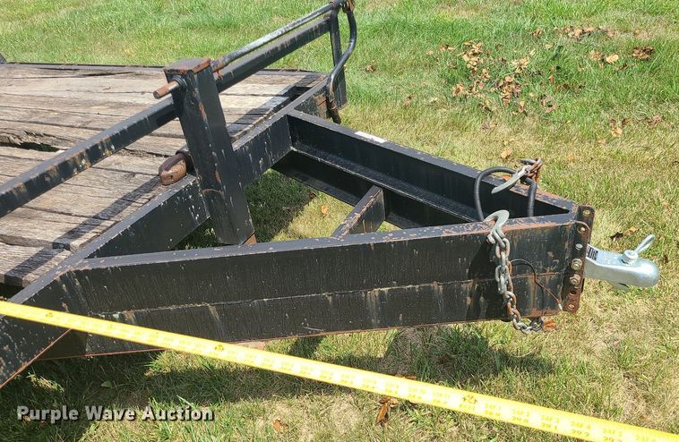 image for item BR9785 2005 Millertime Mfg  equipment trailer