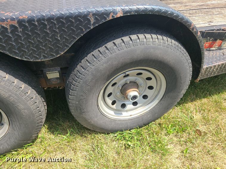 image for item BR9785 2005 Millertime Mfg  equipment trailer