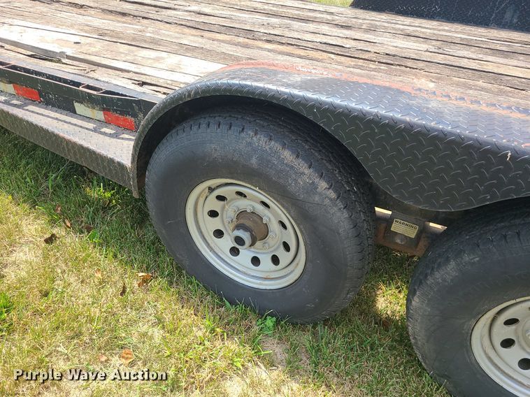 image for item BR9785 2005 Millertime Mfg  equipment trailer