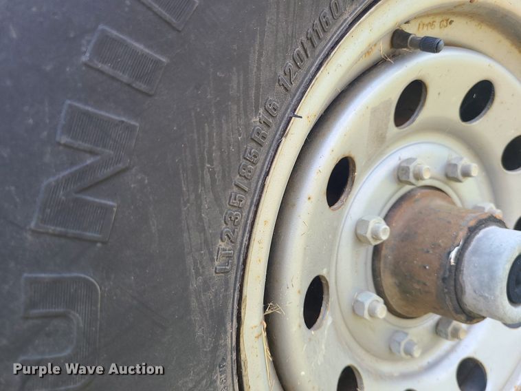 image for item BR9785 2005 Millertime Mfg  equipment trailer