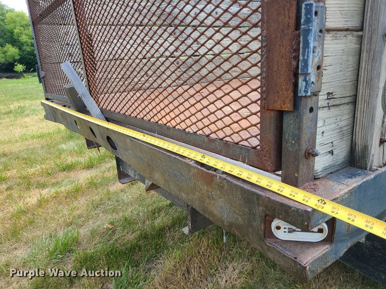 image for item BR9789 1982 International 1754  Crew Cab dump flatbed truck