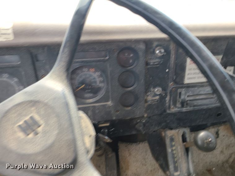 image for item BR9789 1982 International 1754  Crew Cab dump flatbed truck