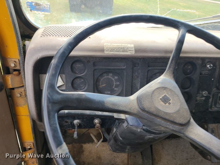 image for item BR9789 1982 International 1754  Crew Cab dump flatbed truck