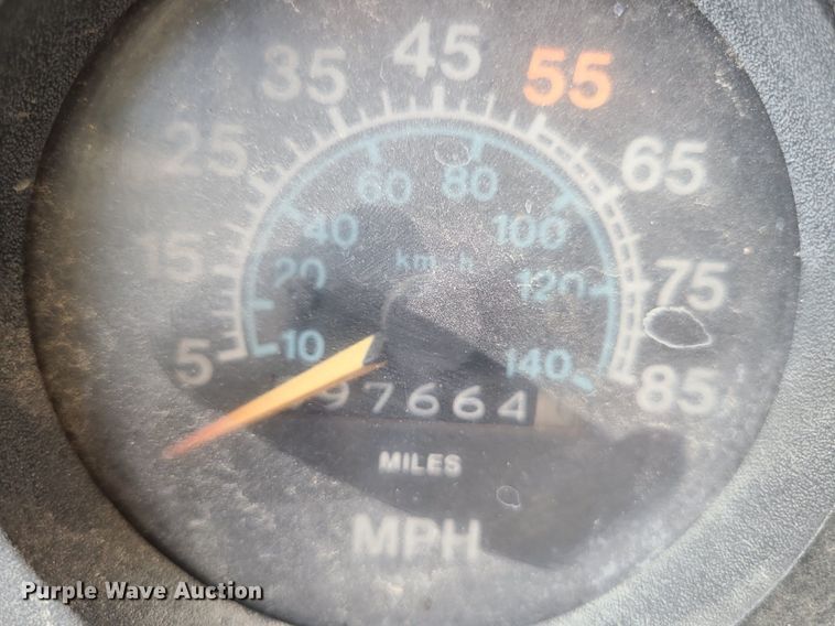 image for item BR9789 1982 International 1754  Crew Cab dump flatbed truck