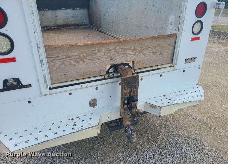 image for item BR9795 2008 Ford  F350 Super Duty  Crew Cab utility bed pickup truck