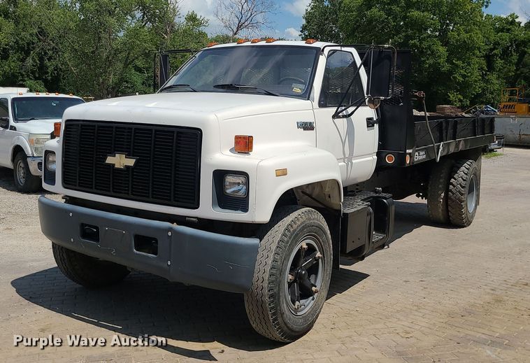 image for item BR9797 1990  Chevrolet Kodiak C70  dump flatbed truck