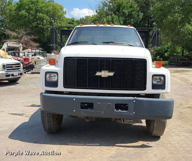 image for item BR9797 1990  Chevrolet Kodiak C70  dump flatbed truck