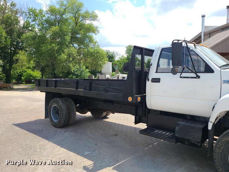 image for item BR9797 1990  Chevrolet Kodiak C70  dump flatbed truck