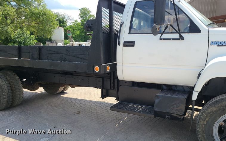 image for item BR9797 1990  Chevrolet Kodiak C70  dump flatbed truck