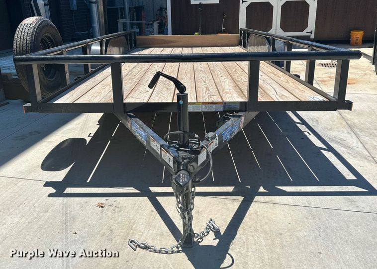 image for item DI7897 2022 Top Hat MP16X38-7E-R  utility trailer