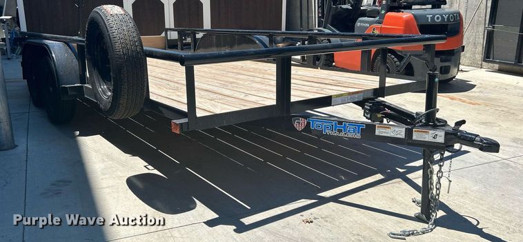 image for item DI7897 2022 Top Hat MP16X38-7E-R  utility trailer