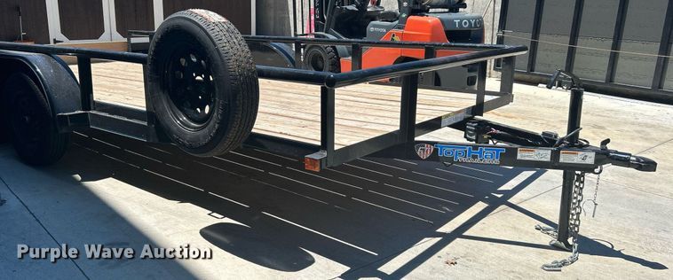 image for item DI7897 2022 Top Hat MP16X38-7E-R  utility trailer