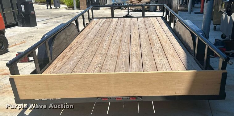 image for item DI7897 2022 Top Hat MP16X38-7E-R  utility trailer