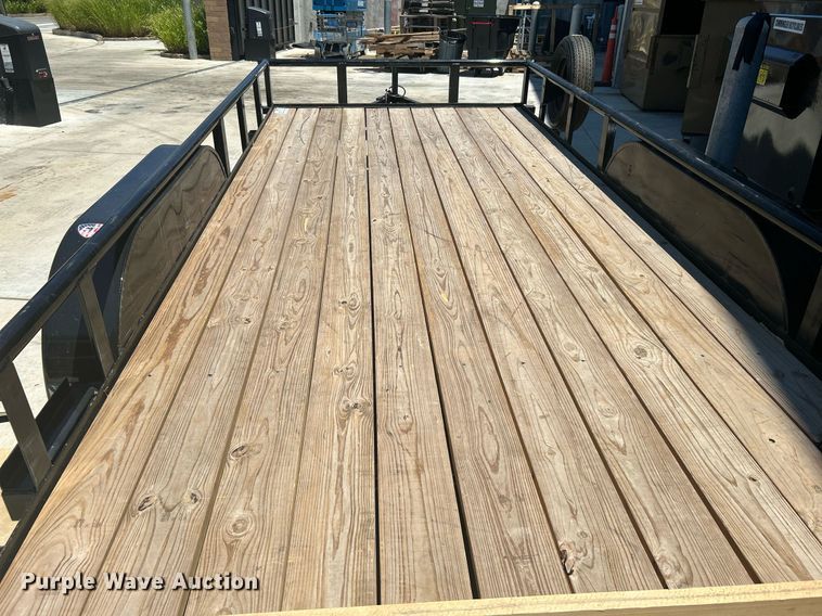 image for item DI7897 2022 Top Hat MP16X38-7E-R  utility trailer