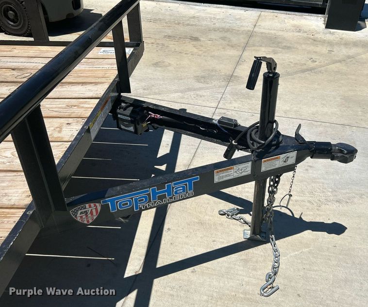 image for item DI7897 2022 Top Hat MP16X38-7E-R  utility trailer