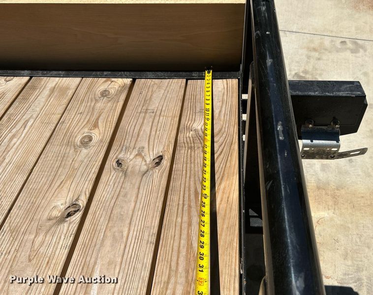 image for item DI7897 2022 Top Hat MP16X38-7E-R  utility trailer